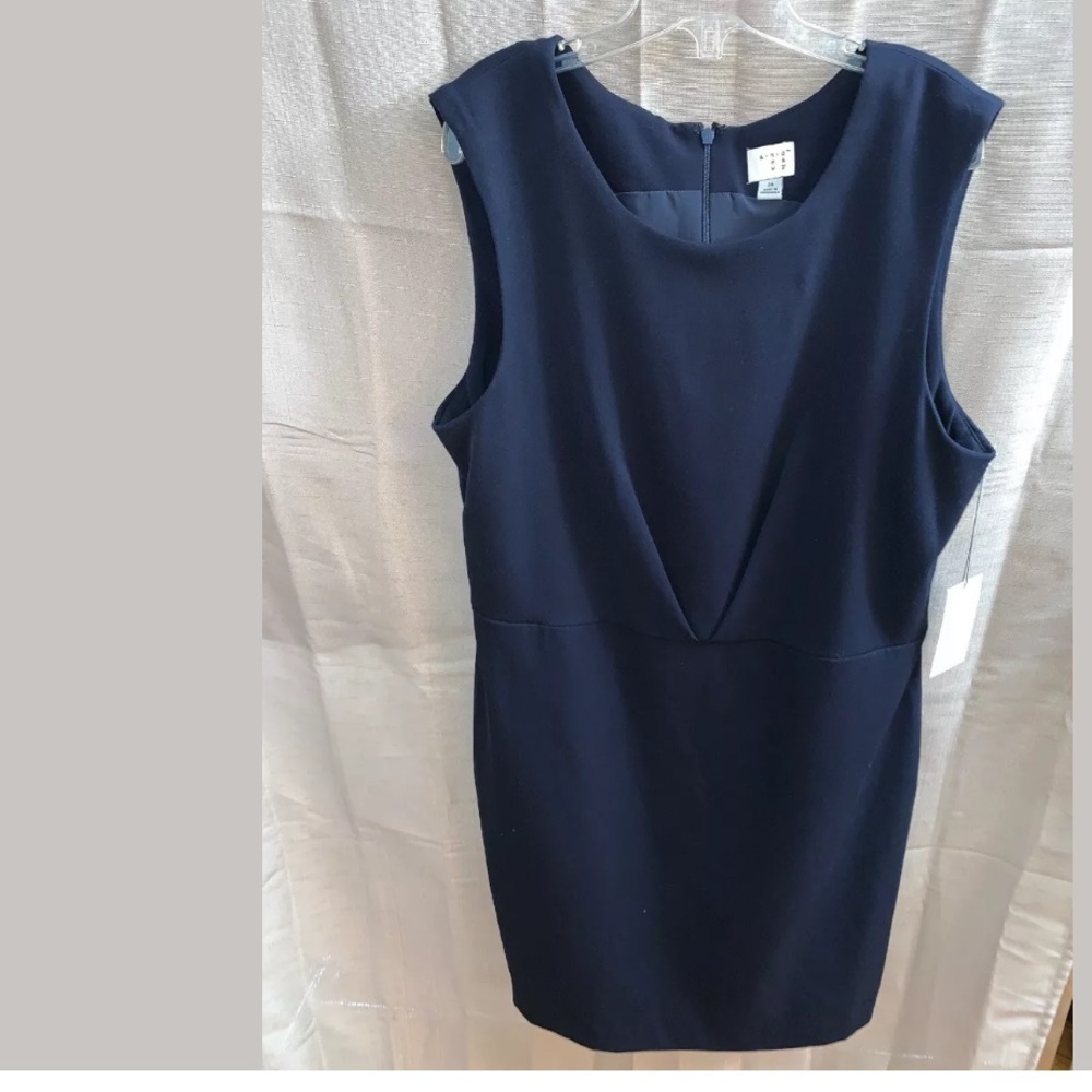 Andeawy Blue Dress Lined Sleeveless (New) Size 14